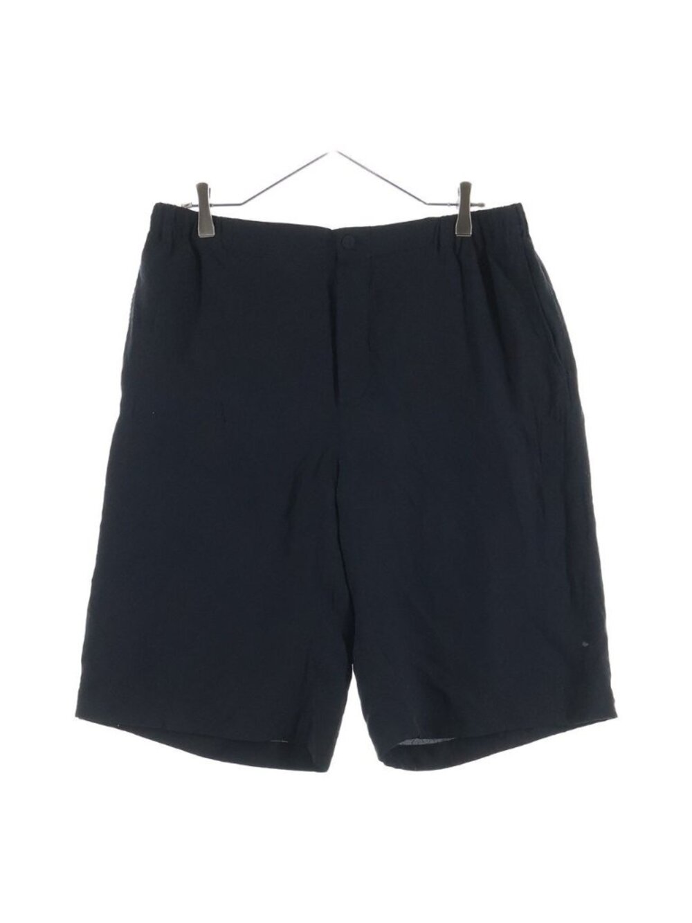 Gucci GG Supreme Silk Blend Jacquard Weave Button Fly Shorts Black Zadwp